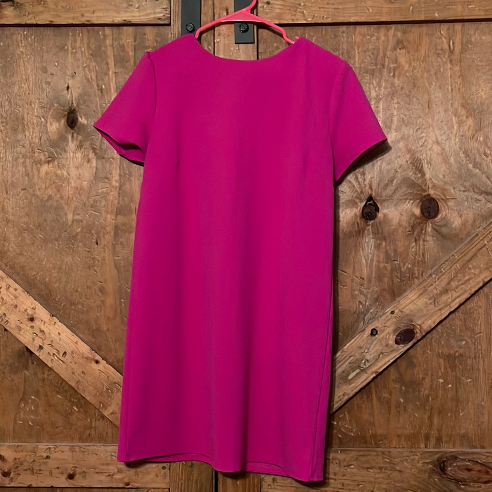 Bright fushia dress size large